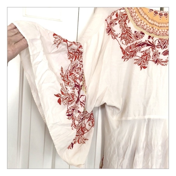 NWOT Free People Sunset Dreams Boho Tunic Blouse - Picture 6 of 8